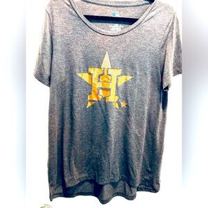 $7 or 2/$10 tshirt sake: MLB Houston Astros Nite sleep tshirt tee Size Large